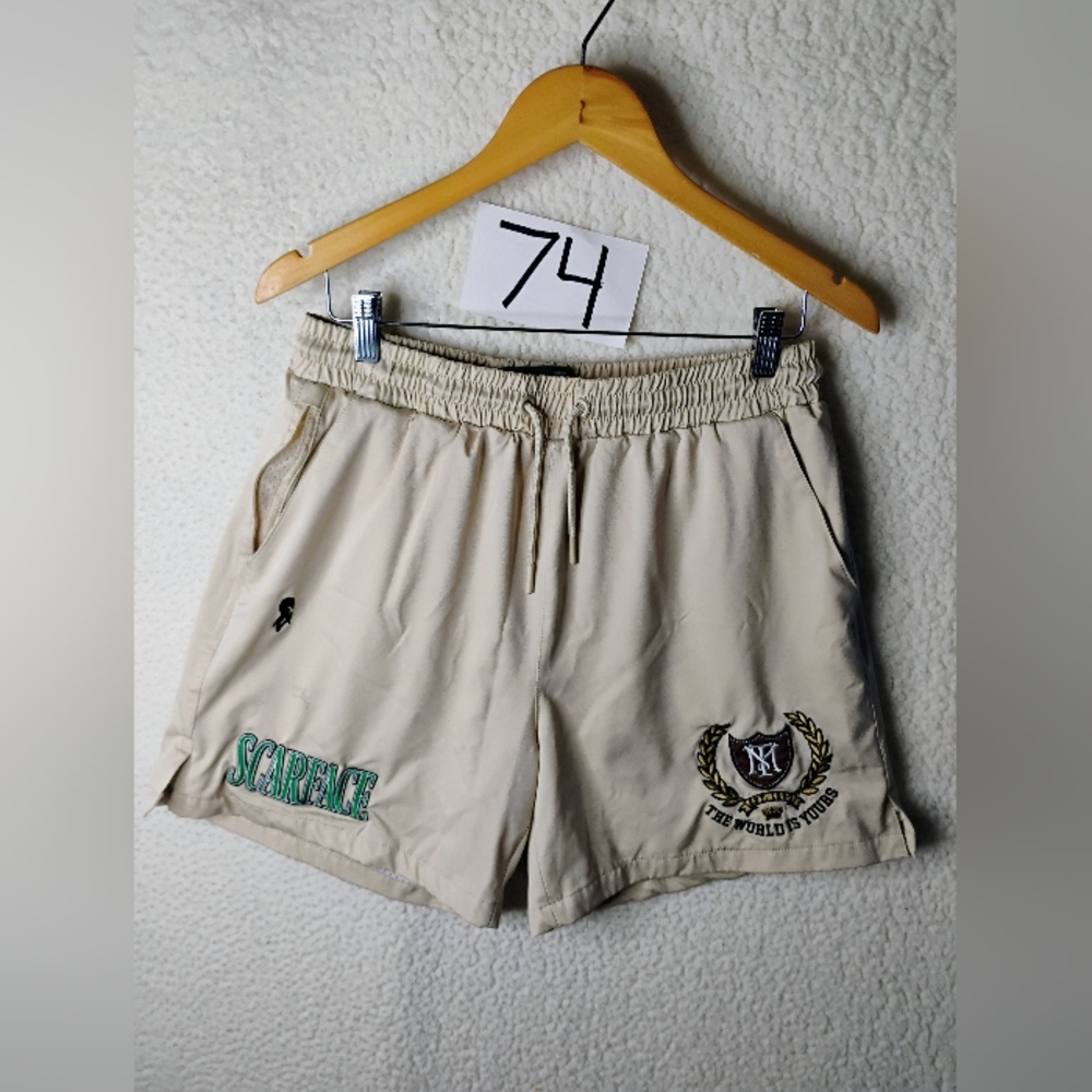 Scarface X Shoe Palace Collegiate Men's Shorts Size Large The World Is Yours